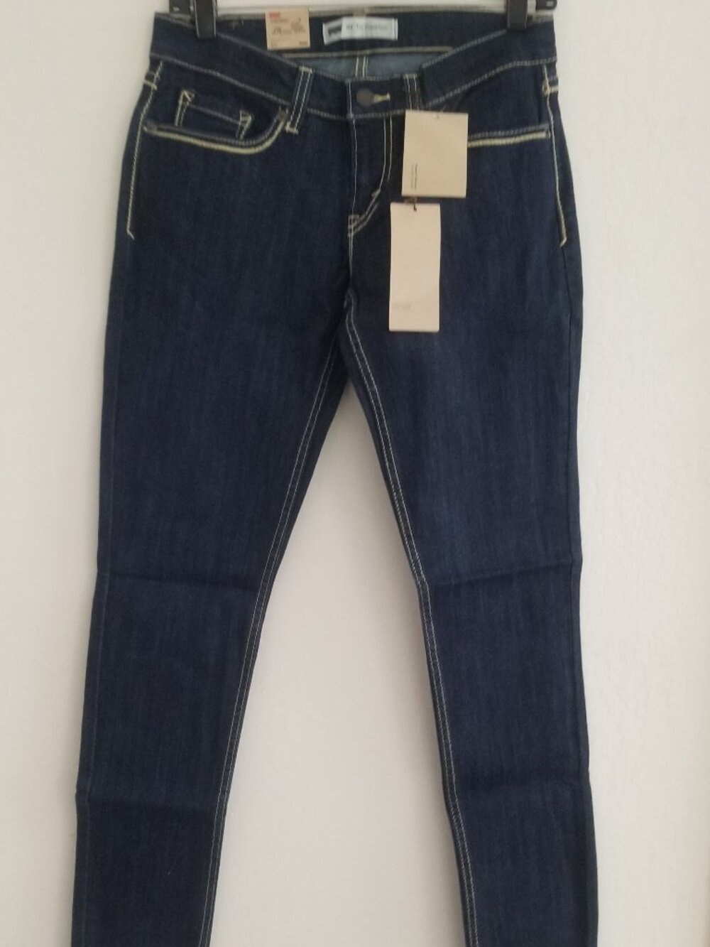 Levi’s 524 Skinny 114990003 Dark Blue Jeans Juniors Brand New with Tags
